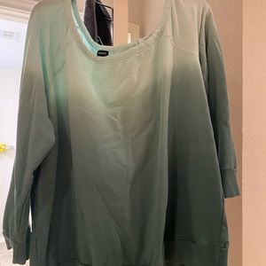 Torrid off shoulder crew neck